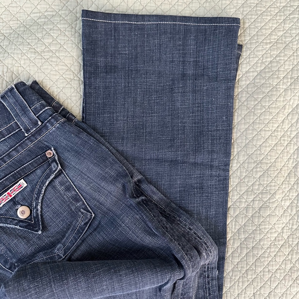 Hudson Jeans Blue Straight Leg Classic Denim